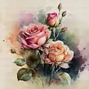 (Multi-Style) Flowers-11CT Stamped Cross Stitch 40*40cm/15.75*15.75in