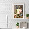 Flowers - 11CT Stamped 3 Strands Cross Stitch 50*40cm/19.69*15.75in