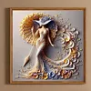 【Flashsale】Temperament Girl-Full Round Diamond Painting 40*40CM