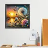 Diamond Painting-DIY Full Round Drill Rose Dandelion (40*40CM)