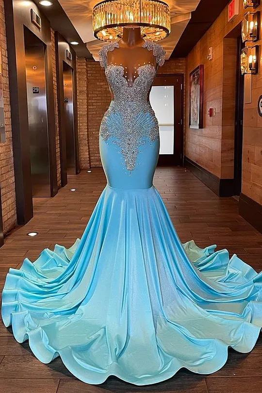 Blue Prom Dresses luluslly