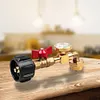 QCC1 Propane Refill Elbow Adapter with ON/Off Control Valve Fill 1 Lb Tanks
