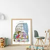 4 Season Window-Winter-14CT Stamped Cross Stitch Kit(29x38cm)