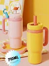 24oz Stainless Steel Whale Fountain Tumbler Perfect for Kids Teens and Adults