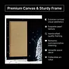 (25x25cm)DIY Glowing Owl Framed Handmade Pearl Painting Art Craft Kit Living Home Decor