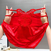 Sexy pure lace sweet and spicy transparent butterfly panties