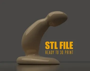 sexy en lingerie Anal Dildo Sex Toy for Adult 14cm Anal plug by vosimpression3dgeneve |  Download free STL model main image 0
