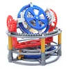 Three-axis tourbillon gear transmission model | Mechanical pendulum clock DIY technology production