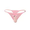 Men's Low Rise Adjustable Waist Sexy Lace Fashion Thong Seamless Breathable T-Pants