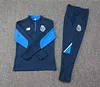 2024/2025 Chelsea Half-Pull Training Suit Royal Blue Football Shirt 1:1 Thai Quality