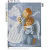 >SALE<5D DIY Full Drill Diamond Painting Cute Angels Cross Stitch Embroidery Kit