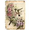 Hummingbird Flowers-Paint by Numbers Acrylic Painting 40*60CM(Poster style）(HOT)