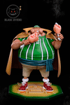 Red Hair Pirates Lucky Roux & Warrior Man - ONE PIECE Resin Statue - Black Studios