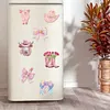 12PCS DIY Diamond Art Refrigerator Sticker Kits for Home Decor (Bow Tie)