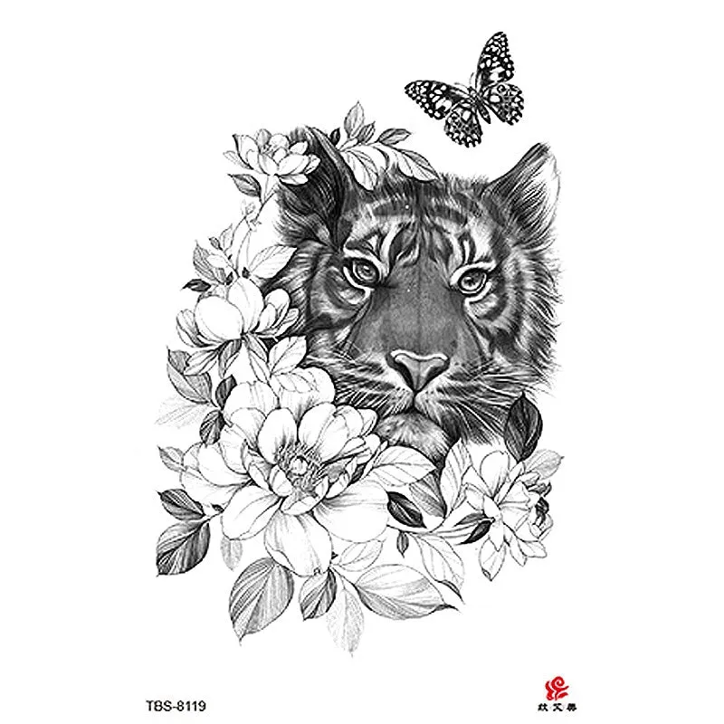 Tattoo Sticker Totem Symbol Temporary Sleeve Tattoo Waterproof Sexy Body Art Fashion