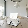 5D DIY Diamond Painting Handmade Crystal Square Tissue Box Kit (Swan)