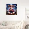Diamond Painting-DIY Full Round Drill Dandelion Girl