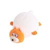 Zoo Ball | 2-in-1 Plush and Squeaky Tennis Ball for Dog | No Stuffing Tough Interactive Fetch Dog Toys for Small Medium Large Dogs