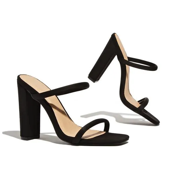 Summer High Heel Strap Sandals