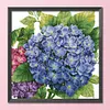 [Brand]Hydrangea - 14CT Stamped Cross Stitch - 48*48cm - Flower