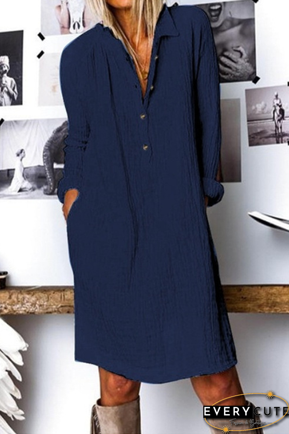KarliDress Don't Miss Me Long Sleeve Dress P12503