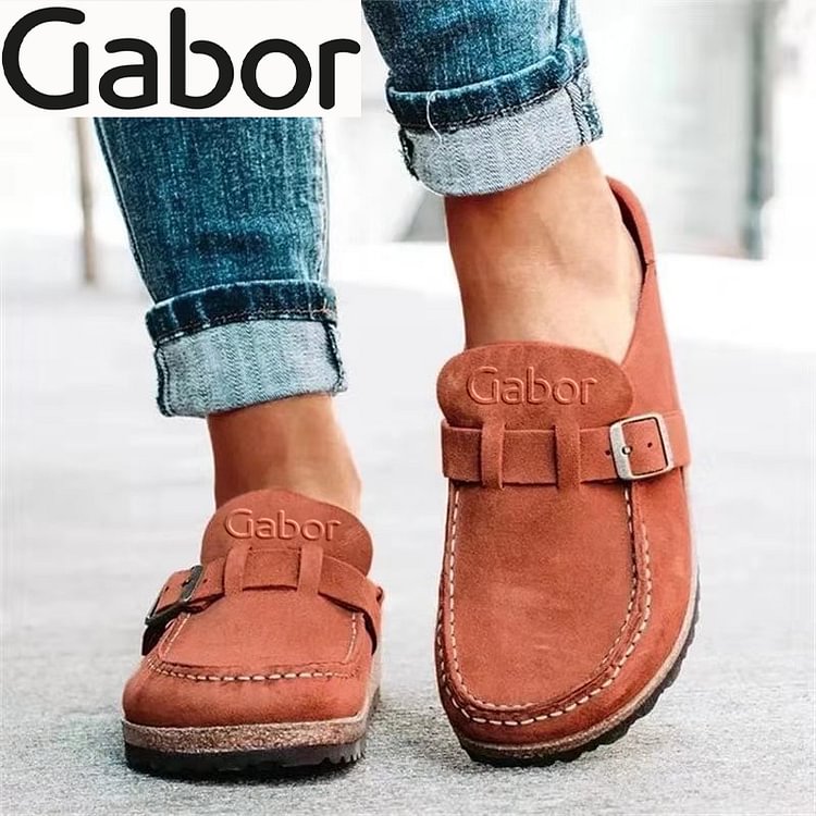 GABOR&reg; &Uacute;J NŐI ALKALMI F&Eacute;LIG CS&Uacute;SZ&Oacute;S, KEREK ORR&Uacute;, ALACSONY SARK&Uacute; SZAND&Aacute;L
