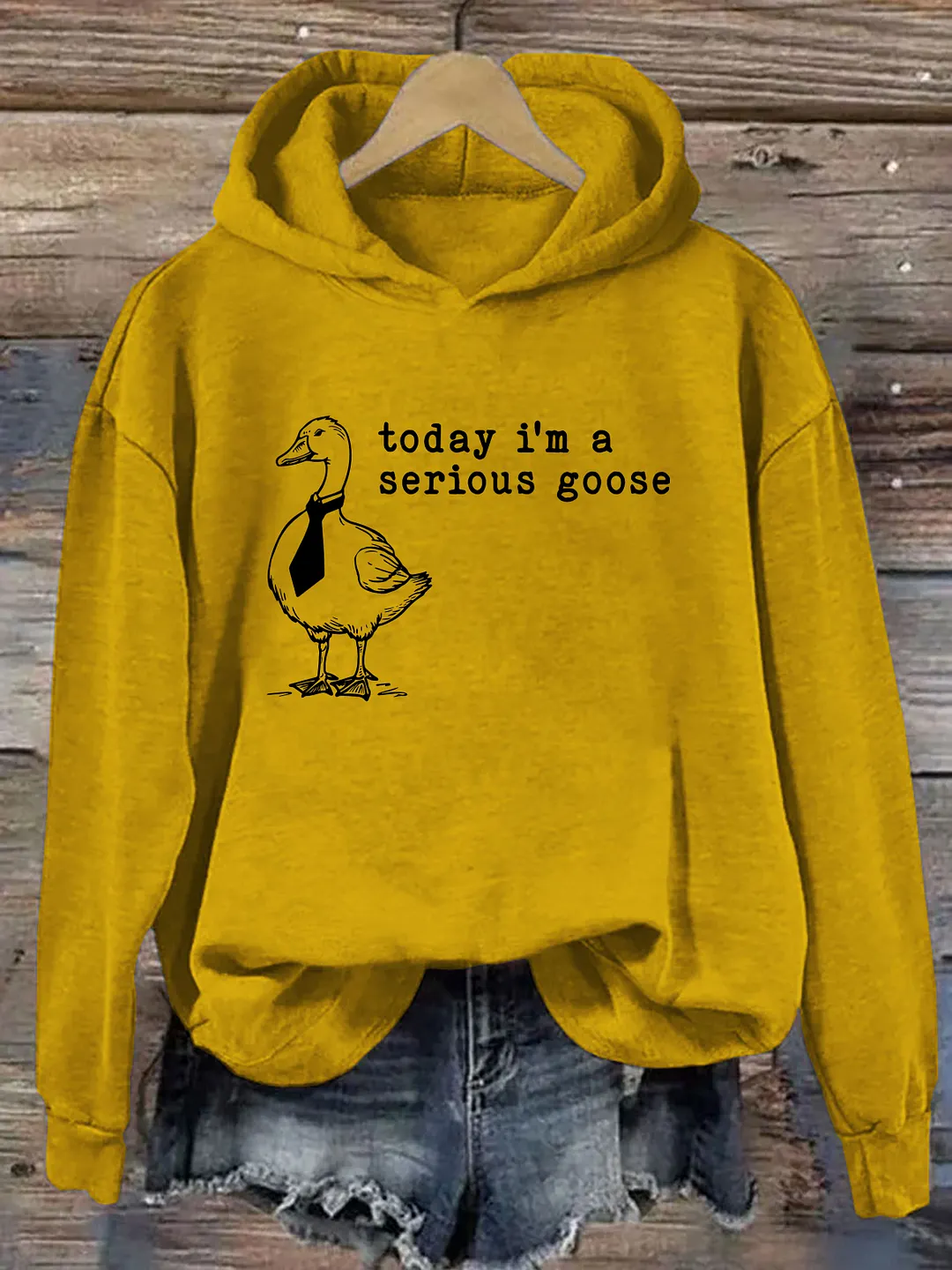 Today I'm a Serious Goose Hoodie