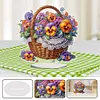 (US Local)Flower Double Sided Effect Table Top Diamond Painting Desktop Ornaments Kit(Phalaenopsis)