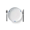 Modern plate, 25 cm