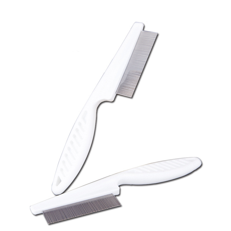 Pet Comb for Dogs Cats Anti-static Groomer Removes Tangles & Knots Tear Stain Removal Flea Comb