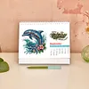 2026 Calendar Diamond Painting Kit DIY Diamond Art Desk Calendar for Home Office