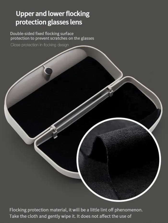 Car glasses case Car glasses clip Magnetic opening and closing