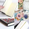 2pcs Owl Partial DIY 50 Pages A5 Diamond Painting Notebook for Study Drawing