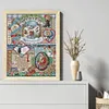 Winter-14CT Stamped Cross Stitch 38*49cm/14.96*19.29in