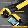 Diving Flashlight Long Distance Torch 5500mAh Battery 3 Modes for Camping Hiking