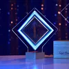 Magic Light And Shadow Mechanical Square Wave Ornaments Decorative Table
