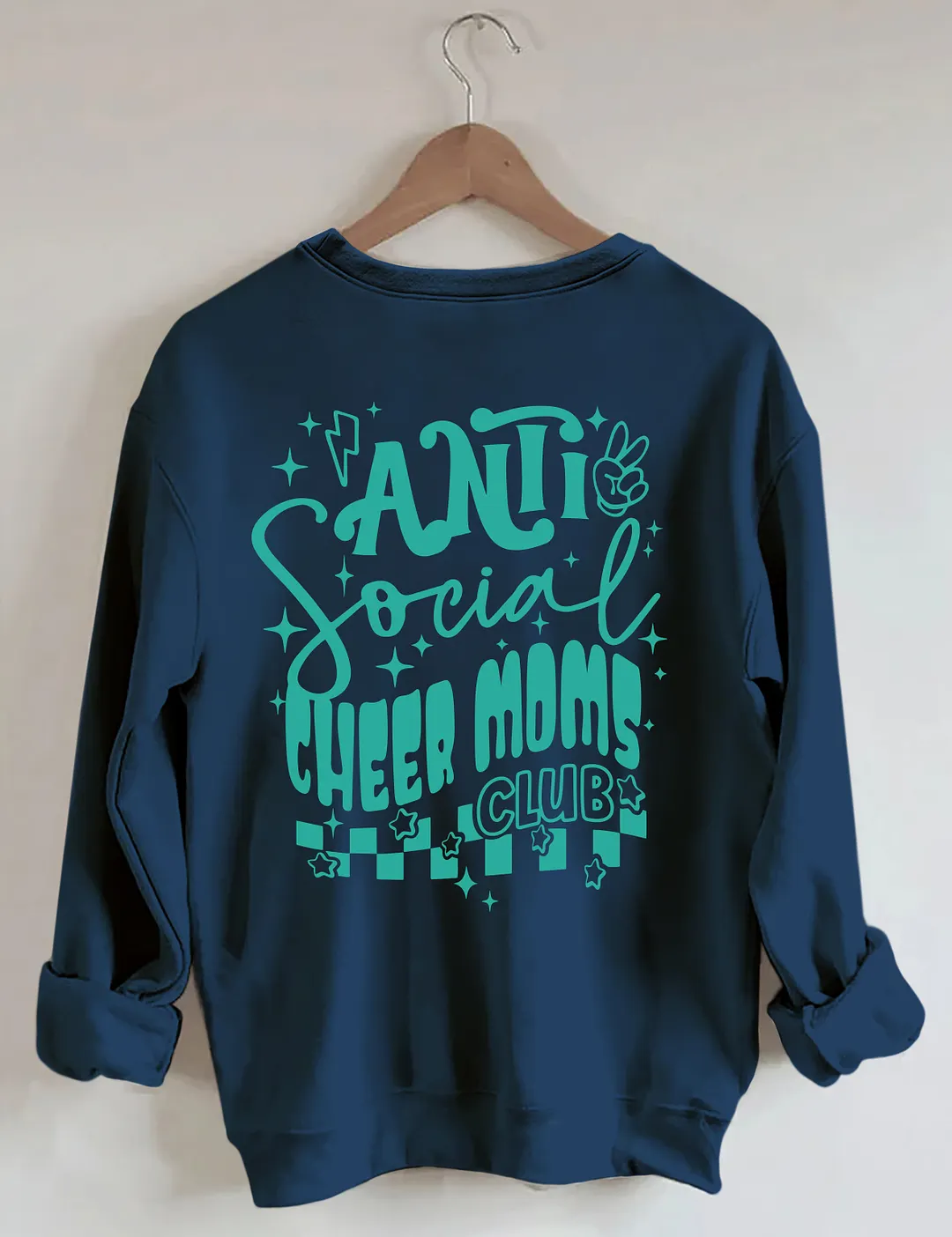 Antisocial Cheer Moms Club Sweatshirt
