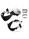 Comfort Head Strap for Meta Quest 3S/Quest 3 Adjustable Strap Replacement Breathable Enhanced Support and Reduce Facial Stress