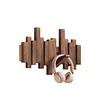 Piano Key Hanger Wall Hanging Porch Wooden Ceative Coat Rack