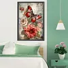 Butterfly Peony-Full Round Diamond Painting 40*60CM(Poster Style)