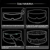 Photochromic Anti-fog helmet film