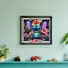 Flowers And Grass Stitch - 11CT Stamped Cross Stitch 55*50cm/21.65*19.69in
