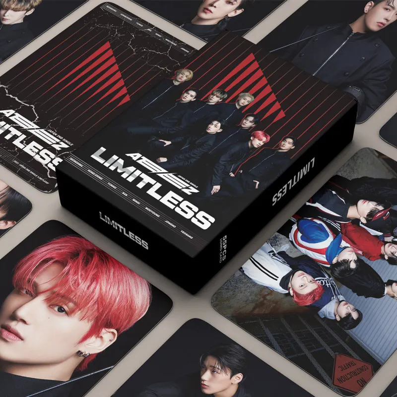 ATEEZ JAPAN 2ND SINGLE Limitless 55 Sheets Album Photocard