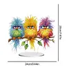 Double Sided Effect DIY Special Shaped Quirky Bird Desktop Diamond Art Kits