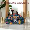 DIY Colorful Wooden Animals Rhinestones Storage Holder Diamond Painting Organizer Rack Kits