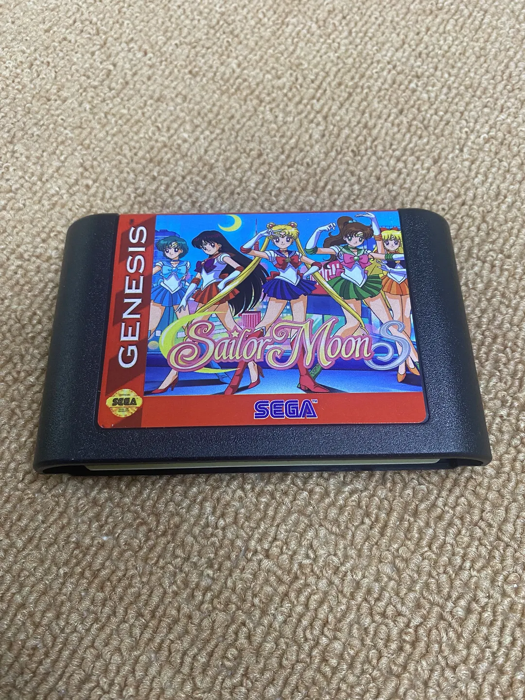 Sailor Moon Pretty Soldier For SEGA Genesis & Mega Drive - 16 Bit Game Cartridge