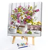 Vase-Paint By Numbers Acrylic Painting 40*40CM