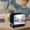 Special Shaped Colorful Animal 5D DIY Diamond Painting Toaster Cover for Kitchen