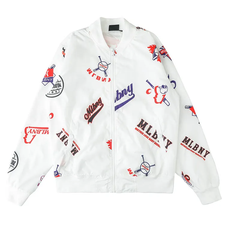 Yankee Letterman Jacket Outfit Senior Jackets Varsity Baseball College Coat Mlbny Men's and Women's Jacket Season Printed Jacket Baseball Uniform