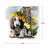 Cute Dog-Paint by Numbers Acrylic Painting 20*20cm